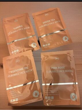 Lurella 4 of Pink Rose O2 Bubble Face Mask #809